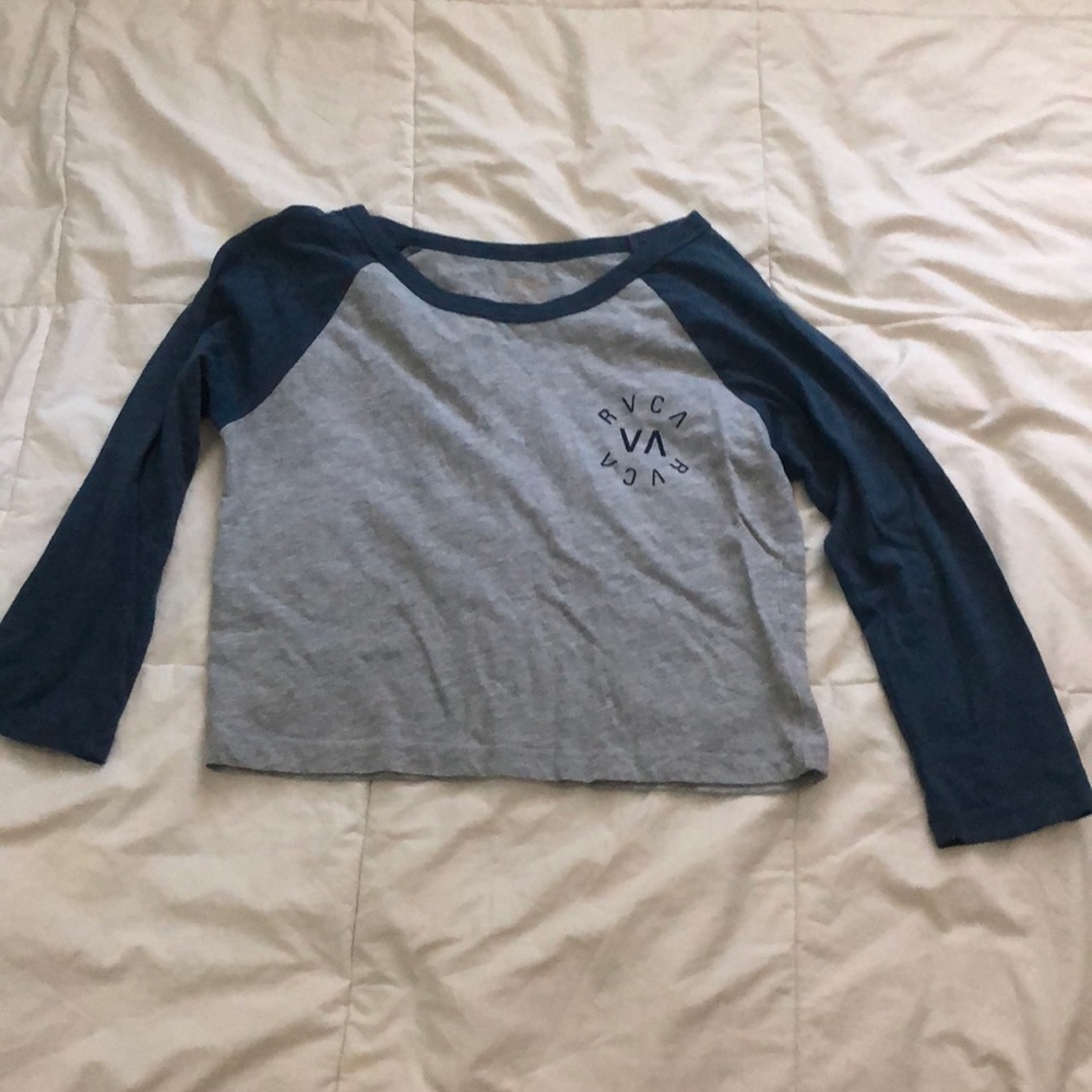 RVCA long sleeve crop top